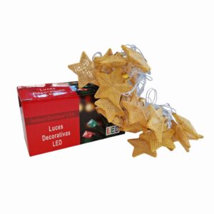 Luces cálidas 5mts decoradas (740)