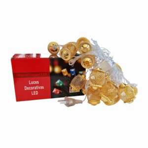 Luces cálidas 5mts decoradas (749)