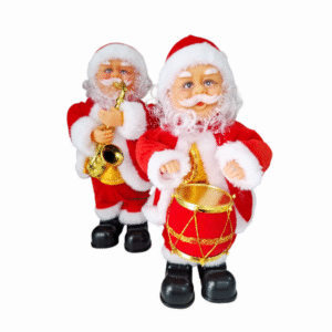 Papa noel con sonido y movimiento navideño