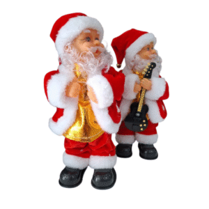 Papa noel con sonido y movimiento
