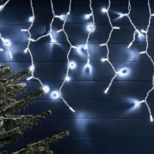 Lluvia de luces led 3mts blancas 100 luces