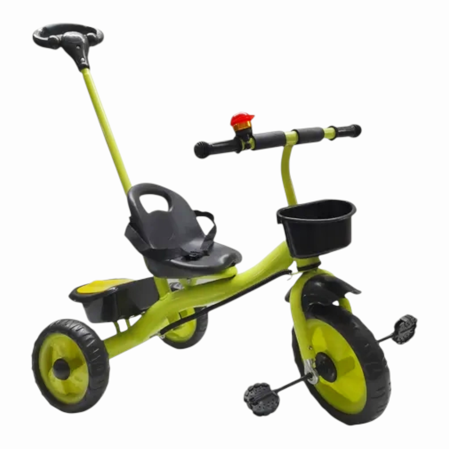 Triciclo Direccional Empuje Infantil Reforzado Con Manija