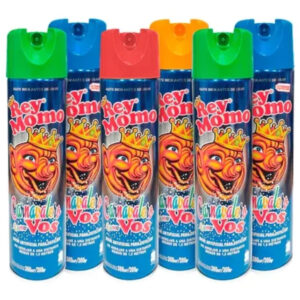 Nieve Espuma Rey Momo Carnaval 