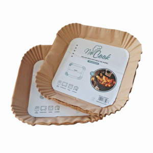 Molde cuadrado air fryer x 50un