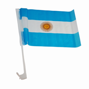 Bandera argentina para auto