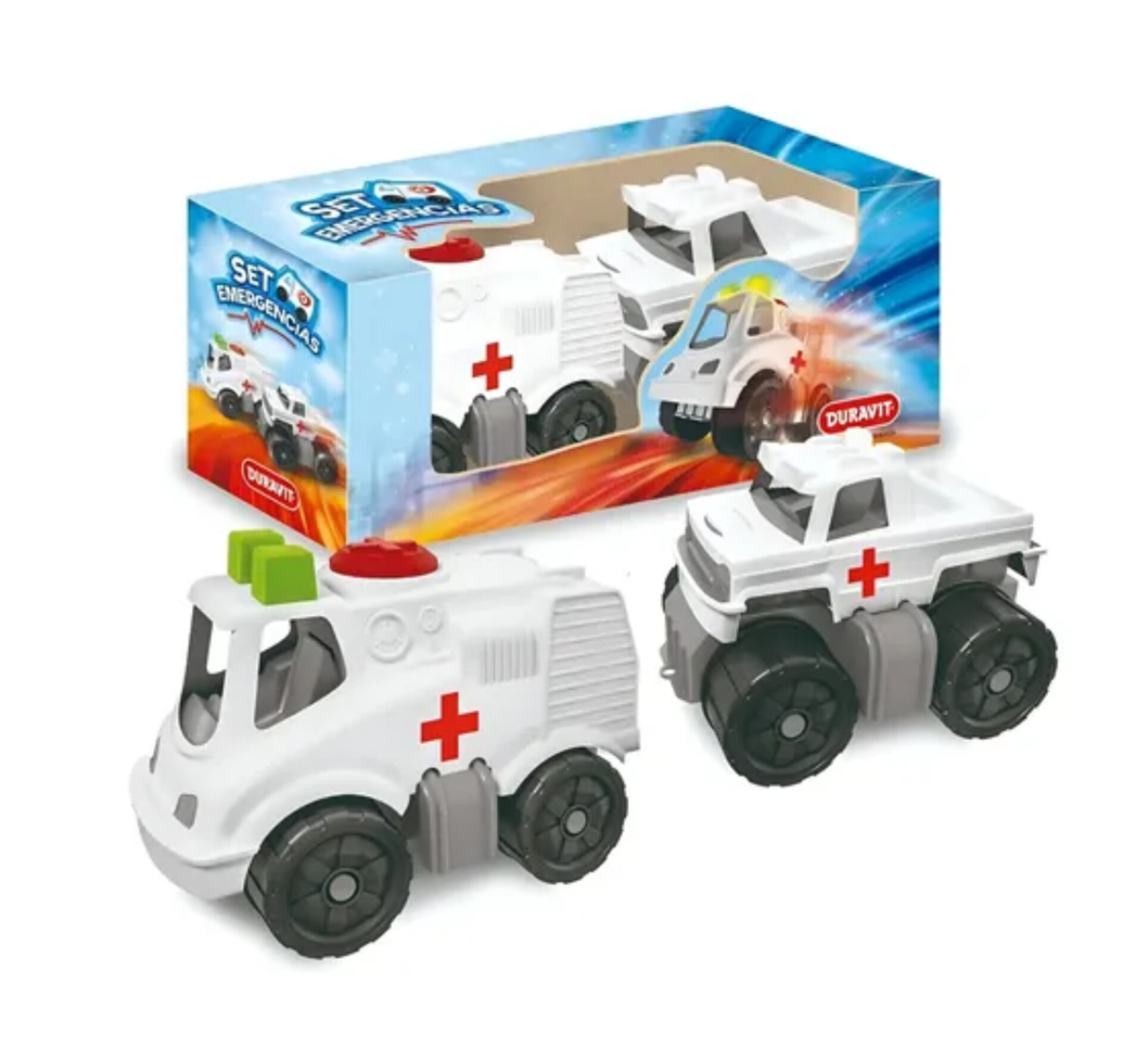 Set x 2 camiones Emergencias duravit